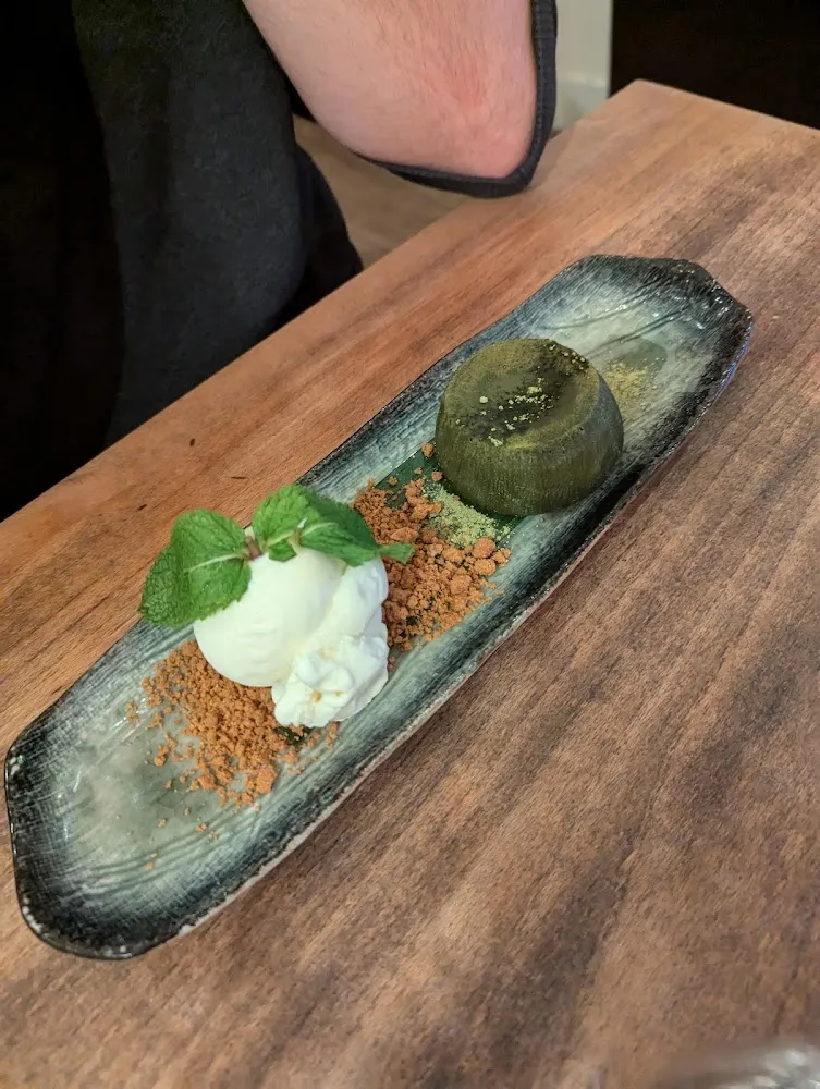 Fondant Au Chocolat Blanc Et Matcha