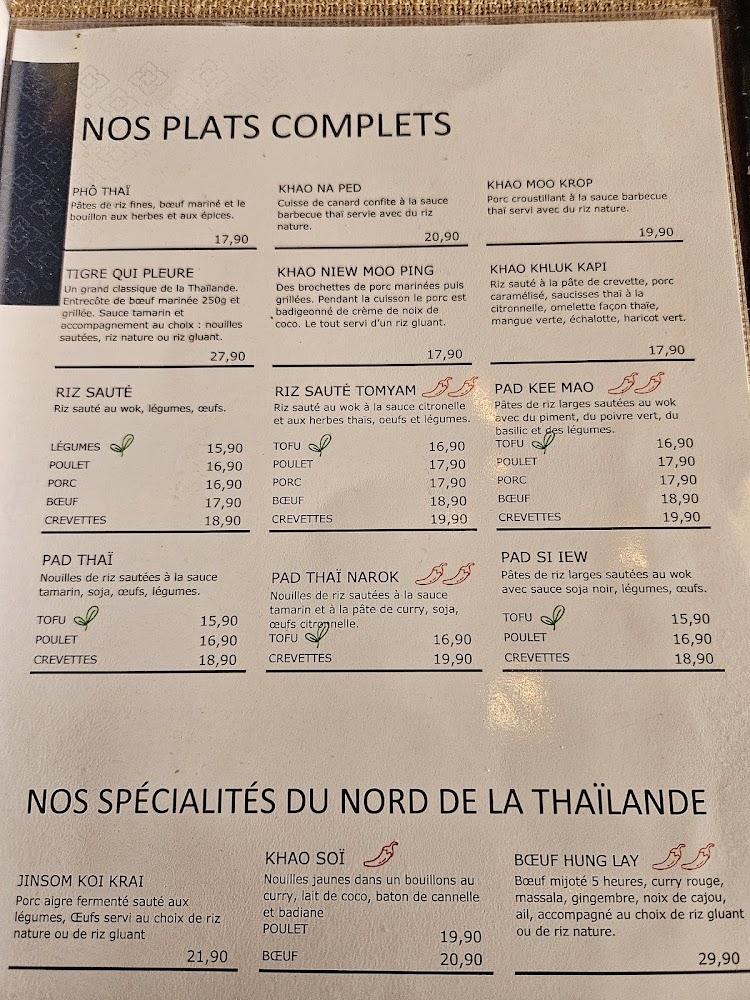 Chili Thaï Lanna - Menu Image 3